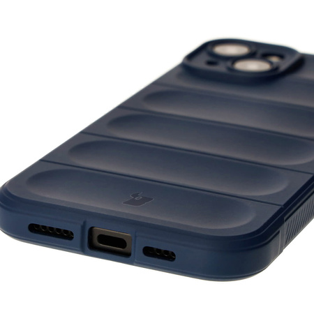Pancerne etui Bizon Case Tur do iPhone 15 Plus, granatowe