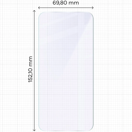 Elastyczne szkło hybrydowe Bizon Glass Mule do Honor 400