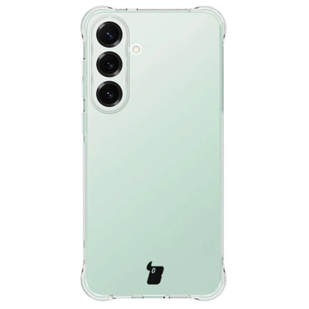 Elastyczne etui Bizon Case Salpa do Galaxy S25 FE, przezroczyste