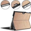 Etui Bizon Case Tab Croc do Microsoft Surface Go 3 / Go 2 / Go, różowozłote