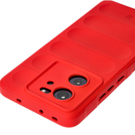 Pancerne etui Bizon Case Tur do Xiaomi 13T Pro / 13T, czerwone