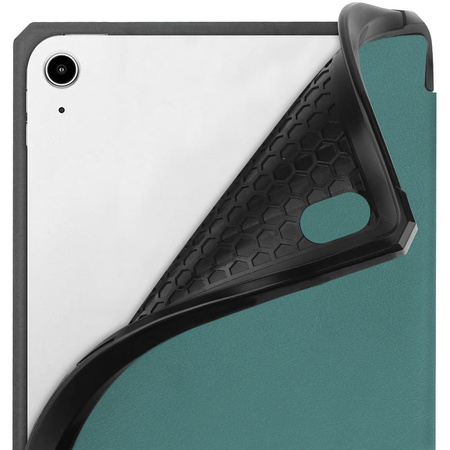 Etui Bizon Case Tab Lizard do Apple iPad Mini (A17 Pro) 2024 / iPad Mini 6 2021, ciemnozielone