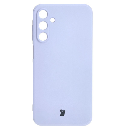 Etui Bizon Case Silicone Sq do Galaxy A15 4G/5G, jasnofioletowe
