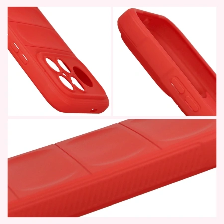 Pancerne etui Bizon Case Tur do Xiaomi POCO F8 Ultra, czerwone