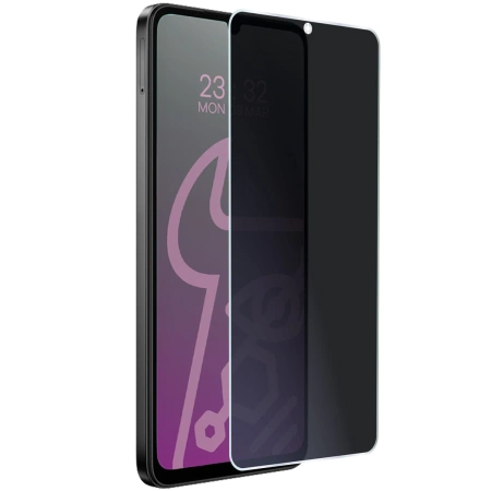 Prywatyzujące szkło hybrydowe Bizon Glass Mule Shadow do Honor X5c Plus, matowe