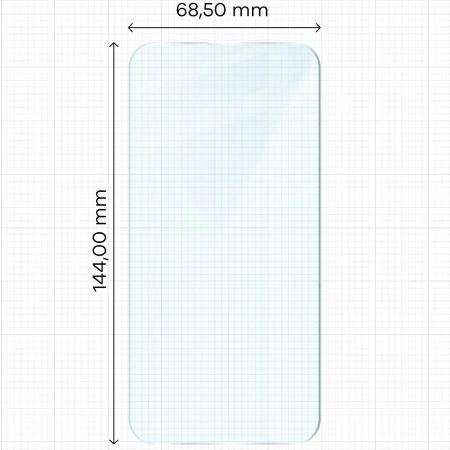 Szkło hartowane Bizon Glass Clear Duo do iPhone 14 Pro, 2 sztuki