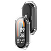 Etui ze szkłem do zegarka Bizon Case Watch Adamo do Xiaomi Smart Band 9, przeźroczyste