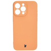 Etui Bizon Case Silicone do iPhone 15 Pro Max, pomarańczowe