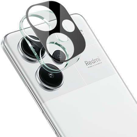 Szkło na aparat Bizon Glass Silk Lens do Xiaomi Redmi Note 13 Pro Plus 5G, 2 sztuki