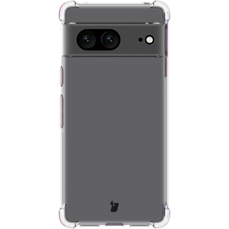 Etui + 2x szkło Bizon Case Clear Pack do Google Pixel 7, przezroczyste