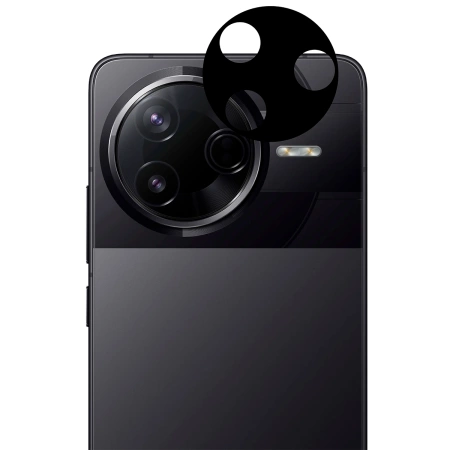 2x Szkło hartowane z ramką + szybka na aparat Bizon Edge 2 Pack do Xiaomi Redmi 14C 4G