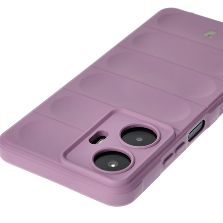 Pancerne etui Bizon Case Tur do Realme C55, jasnofioletowe
