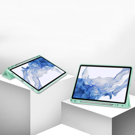 Etui Bizon Case Tab Lizard do Samsung Galaxy Tab S9, miętowe
