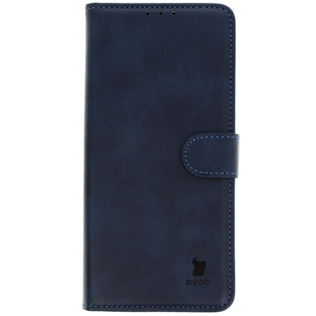 Etui z klapką Bizon Case Pocket do Motorola Moto G55 5G, granatowe