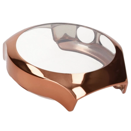 Etui z osłoną ekranu Bizon Case Watch Felipe do Huawei Watch 5 46mm, różowozłote