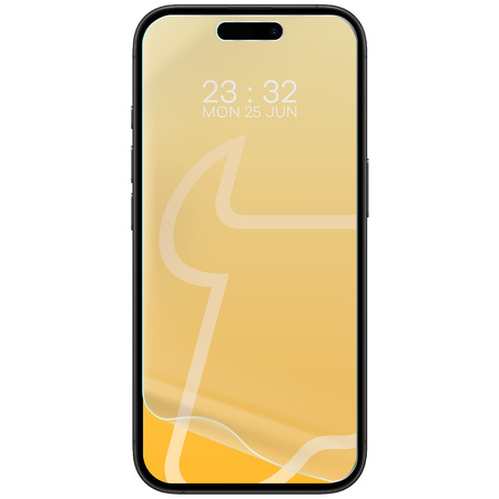 Folia matowa Bizon Glass Hydrogel Sun do iPhone 16, 2 sztuki