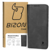 Etui z klapką Bizon Case Pocket Pro do Xiaomi 14 Ultra, czarne