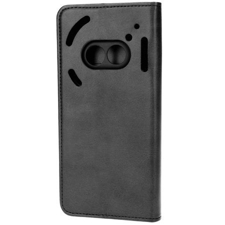 Etui z klapką Bizon Case Pocket Pro do Nothing Phone (2a) / (2a) Plus, czarne