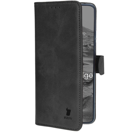 Etui z klapką Bizon Case Pocket do Motorola Edge 50 Pro, czarne