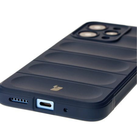 Pancerne etui Bizon Case Tur do Xiaomi Redmi 12, granatowe