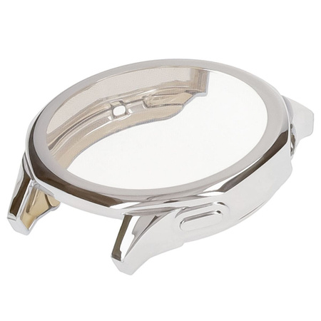 Etui Bizon Case Watch Felipe do Huawei Watch GT 5 46 mm, srebrne