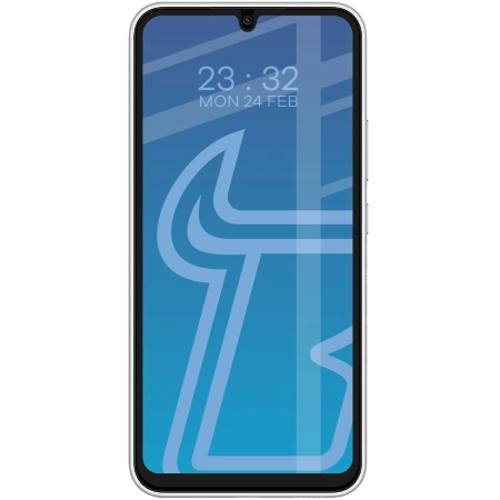 Szkło hartowane Bizon Glass Edge Duo do Galaxy A34 5G, czarna ramka, 2 sztuki