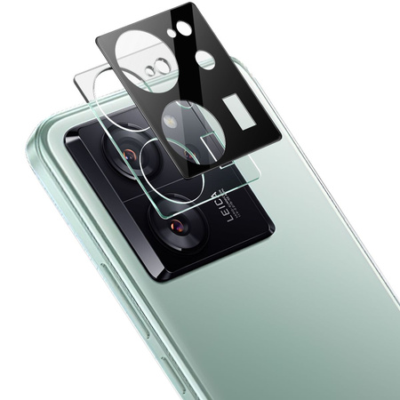 Etui + 2x szkło hartowane + szkiełko na obiektyw Bizon Case Clear Pack do Xiaomi 13T / 13T Pro