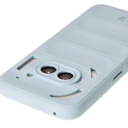 Pancerne etui Bizon Case Tur do Nothing Phone (2a) / (2a) Plus, jasnoniebieskie