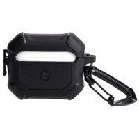 Etui Bizon Case Headphone Armor do Apple Airpods 3, czarne