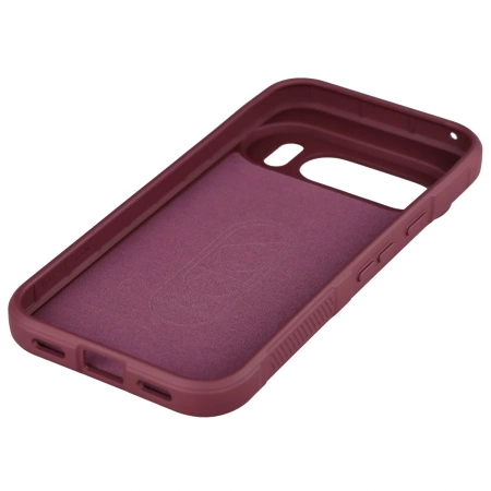 Pancerne etui Bizon Case Tur do Google Pixel 10 / 10 Pro, burgundowe