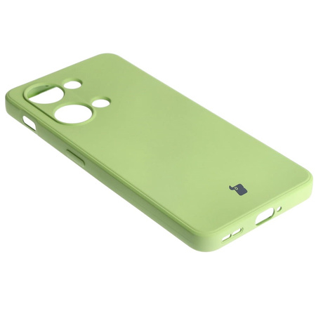 Etui Bizon Case Silicone Sq do OnePlus Nord 3, jasnozielone
