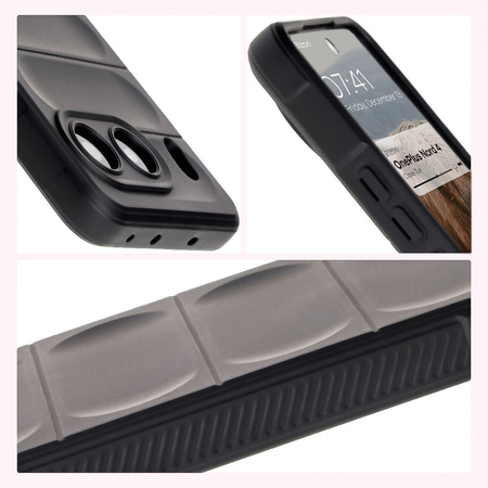 Pancerne etui Bizon Case Tur do OnePlus Nord 4, czarne