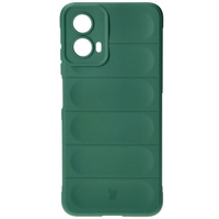Pancerne etui Bizon Case Tur do Motorola Moto G34 5G, ciemnozielone