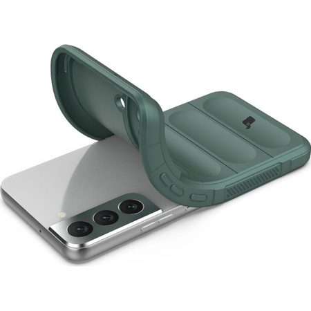 Pancerne etui Bizon Case Tur do Galaxy S22, ciemnozielone
