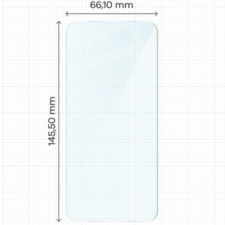 Szkło hartowane Bizon Glass Clear Duo do Google Pixel 8a, 2 sztuki