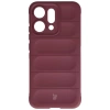 Pancerne etui Bizon Case Tur do Oppo Reno 14, burgundowe