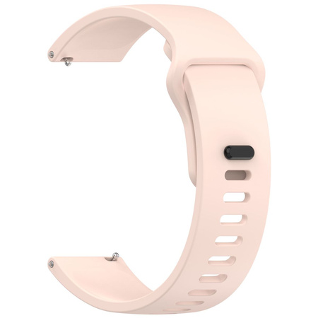 Silikonowy pasek Bizon Strap Watch Silicone do Xiaomi Redmi Watch 5 Lite / 5 Active, różowy