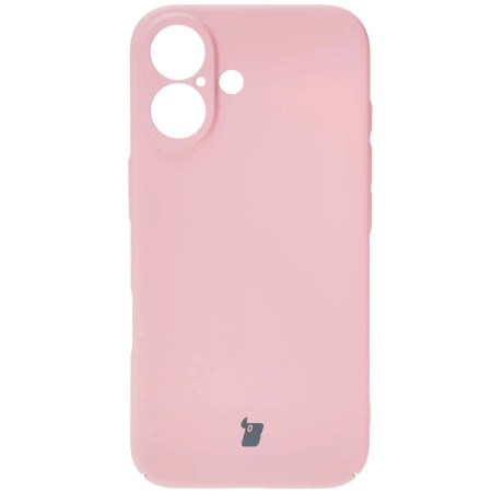 Etui Bizon Case Łupka do iPhone 16, różowe