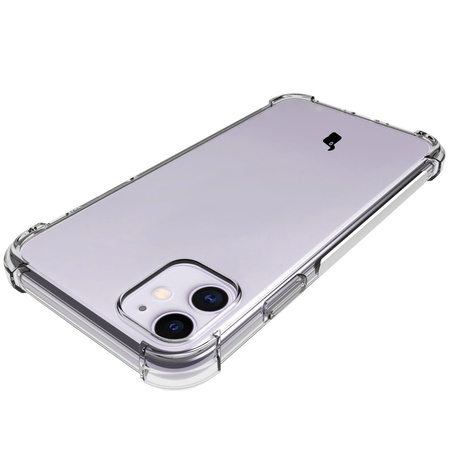 Etui + 2x szkło + obiektyw Bizon Case Clear Pack do iPhone 11, przezroczyste