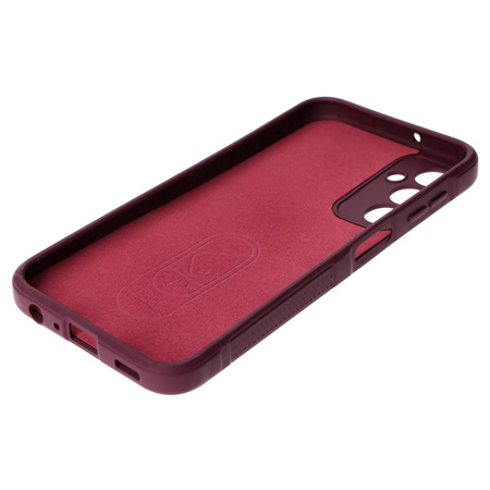 Pancerne etui Bizon Case Tur do Galaxy A24 4G, burgundowe