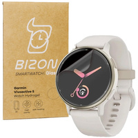 Folia hydrożelowa na ekran Bizon Glass Watch Hydrogel Duo do Garmin Vivoactive 6 / 5, 2 sztuki