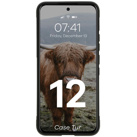 Pancerne etui Bizon Case Tur do Oppo Reno 12, czarne