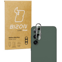 Szkło na aparat Bizon Glass Silk Lens do Galaxy S24 Plus, 2 sztuki