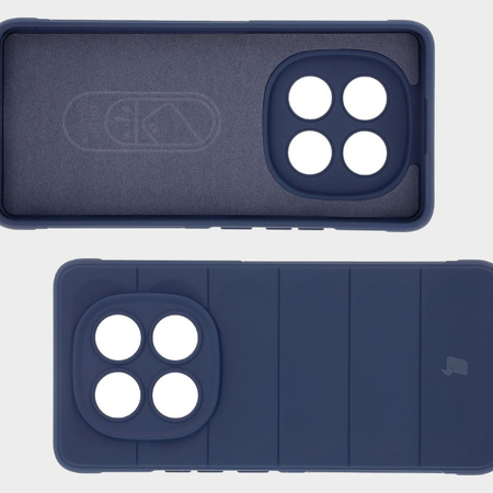 Pancerne etui Bizon Case Tur do Xiaomi Redmi Note 14 Pro 5G / Poco X7, granatowe