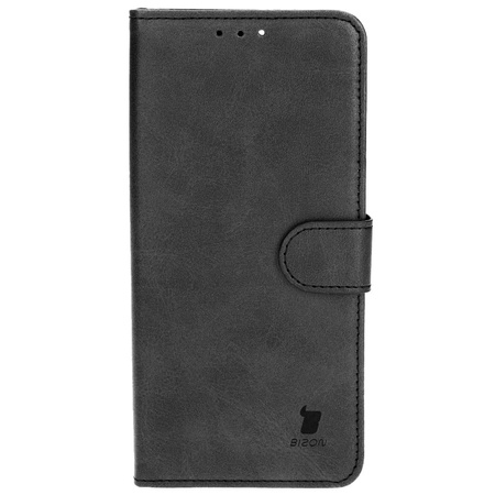 Etui z klapką Bizon Case Pocket do iPhone 15 Pro Max, czarne
