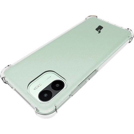 Etui + 2x szkło + obiektyw Bizon Case Clear Pack do Xiaomi Redmi A1, przezroczyste