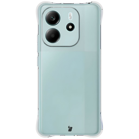 Elastyczne etui Bizon Case Salpa do Xiaomi Redmi Note 14 4G, przezroczyste