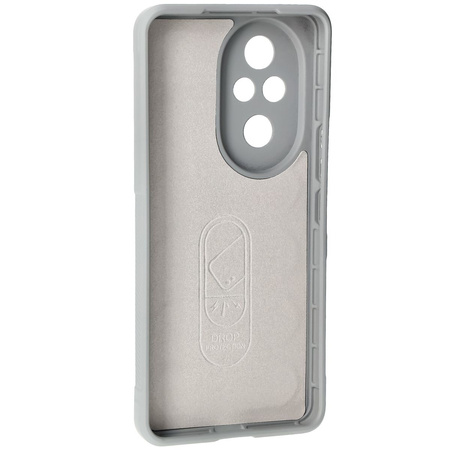 Pancerne etui Bizon Case Tur do Honor 200 Pro, jasnoszare