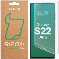 Folia hydrożelowa na ekran Bizon Glass Hydrogel Front do Galaxy S22 Ultra, 1 sztuka