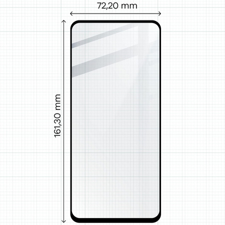 Szkło hartowane Bizon Glass Edge 2 do Oppo A79 5G